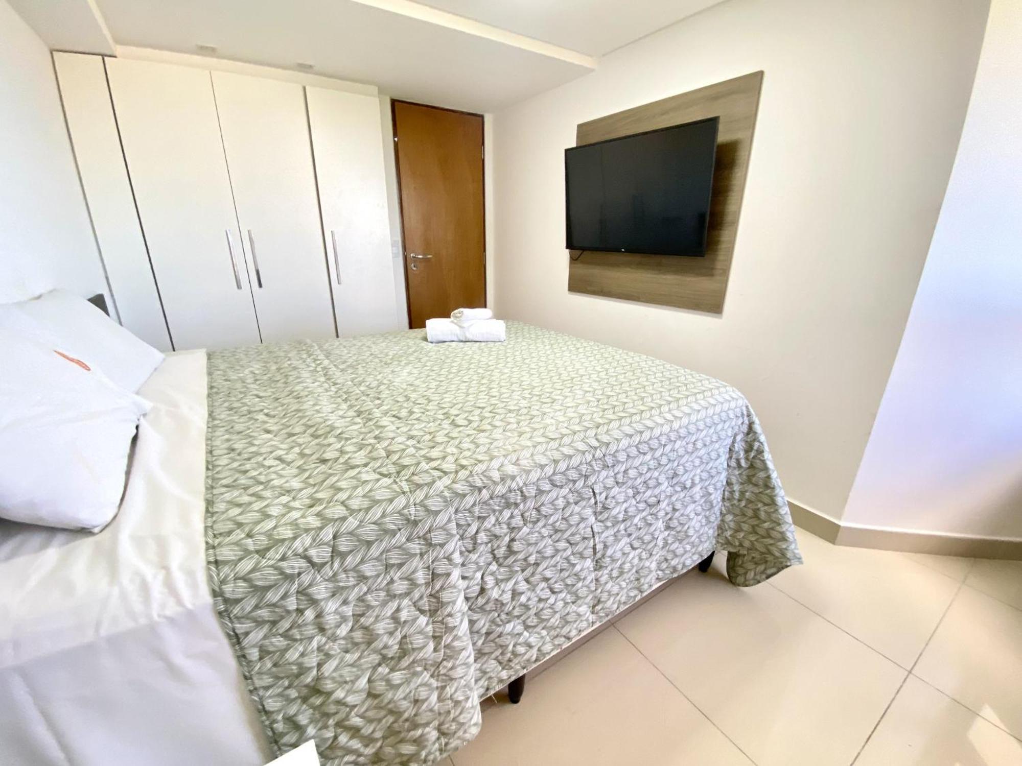 Goldflat Cabo Branco By Penareiaturbr Aparthotel João Pessoa Rom bilde