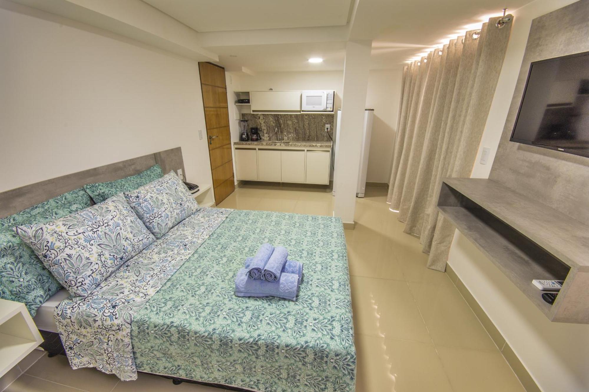Goldflat Cabo Branco By Penareiaturbr Aparthotel João Pessoa Rom bilde